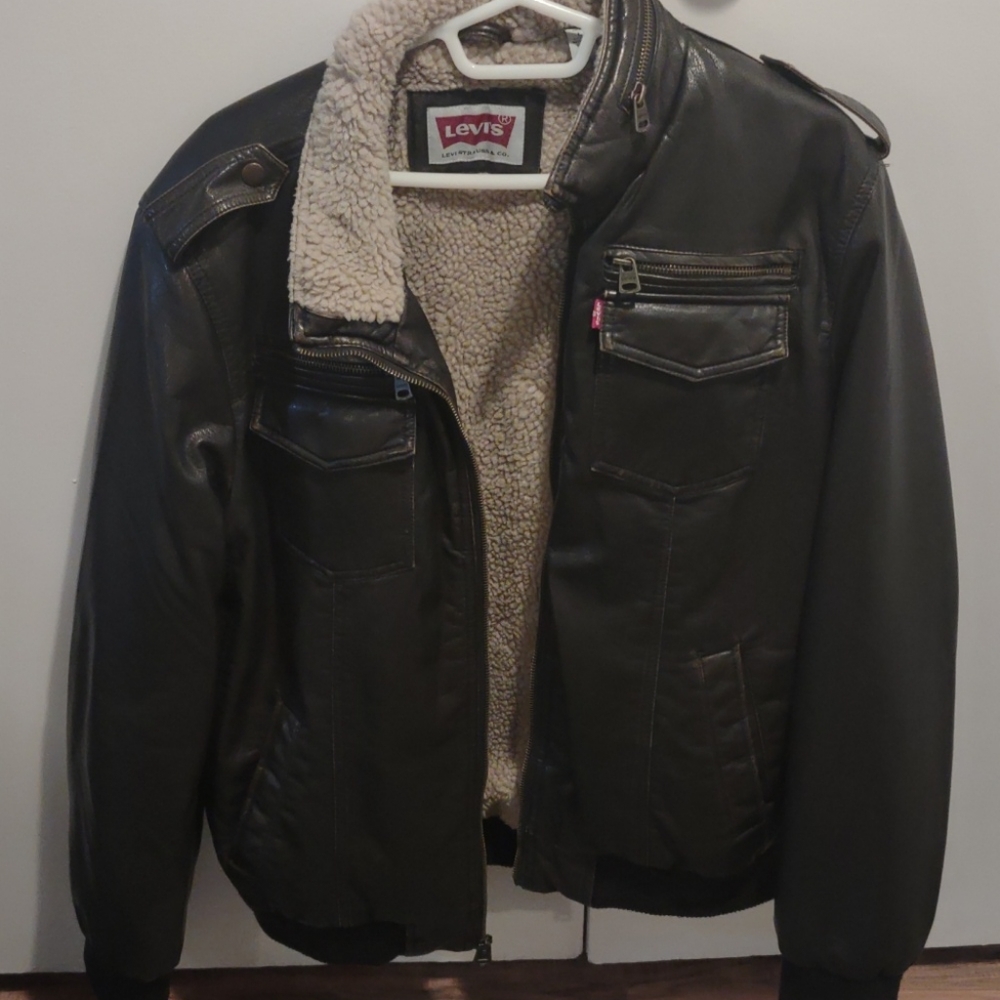 Levi's leather jacket